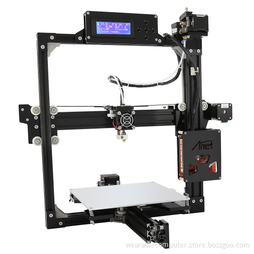 Fast shipping top sell 3d printer kit extruder motor 8GB TF card desktop 3d printer